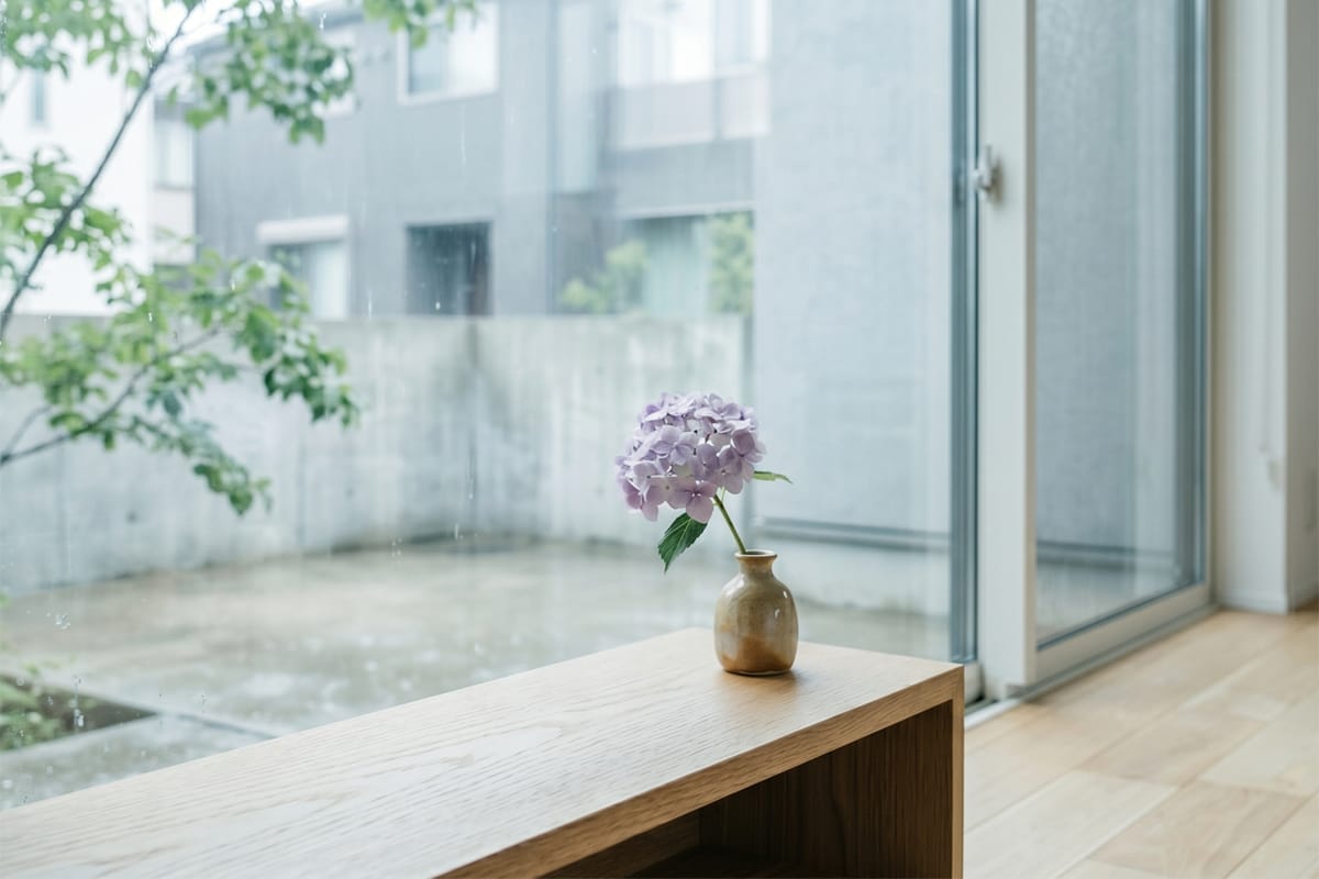 「梅雨を整える」