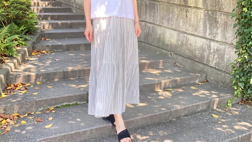 洗って、しまって、また穿く。手間をかけないのに、きちんと見える。
