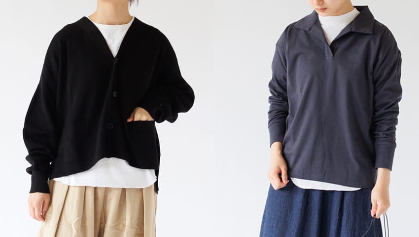 お気に入りの服を長く楽しむために。いつものスタイルに変化を加えるレイヤードTシャツ。
